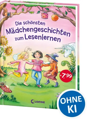Produktbild von Die schönsten Mädchengeschichten zum Lesenlernen