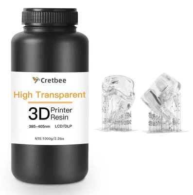 3D-Druckharz, transparent, 385 nm, für DLP/LCD-Drucker