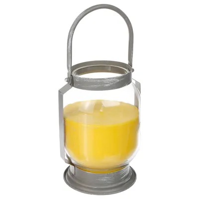 Produktbild von Laterne duftkerze zitronengras 1kg - Atmosphera créateur d'intérieur