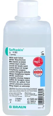 Produktbild von Softaskin Waschlotion Spenderflasche, 500 ml FSE