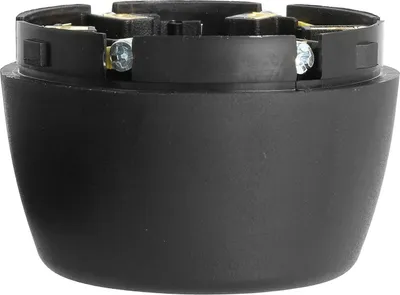 Produktbild von STEX24 Grundkörper für Signalsäule schwarz, 70mm SG70-OB/231 101 MaßeHöhe44,0mm, Durchmesser 50,0mm - 1 Stück