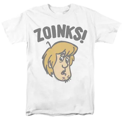 Image de T-shirt Scooby Doo, modèle unie pour hommes/femmes, référence TV36678 (taille S), couleur blanche