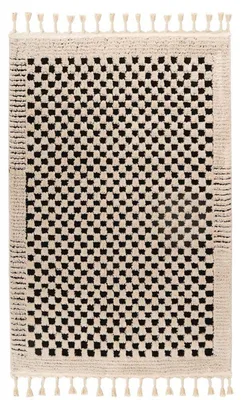 Obrázek produktu pro Koberec Lovis, 80 x 150 cm, bílý