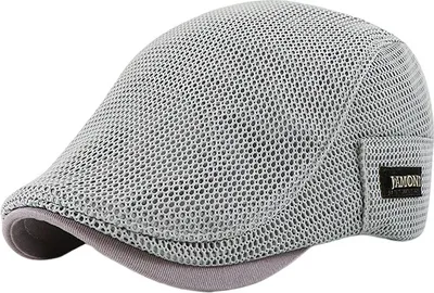 Produktbild von AL-26074 Herren-Baskenmütze in Grau KP26074