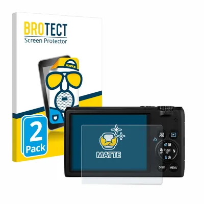 Produktbild von 2x BROTECT Schutzfolie für Canon PowerShot S95 Displayschutz Displayschutzfolie Folie Matt Entspiegelungsfolie