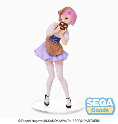 Produktbild von Sega Re:Zero Starting Life in Another World SPM PVC Statue Ram  Ver. (re-run) 20 cm