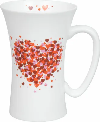 Image de Könitz Mega Mug Love Explodes, tasse XXL, porcelaine fine, rouge, 610 ml, 11 2 016 2833