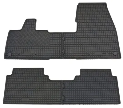 Gummifußmatten Set 4-teilig für BMW i3 (2013-2022), schwarz
