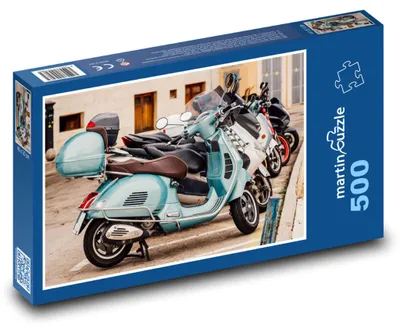 Zdjęcie produktu dla martinpuzzle - Puzzle 500 elementów - Motocykle i skutery