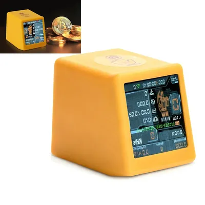 Produktbild von Desktop Wetterstation mit Farb-LCD, stimmungsbarometer，Uhrzeit, Alarm, Temperatur & Feuchtigkeitsanzeige, Spiel Dekoration Digitales Ornament