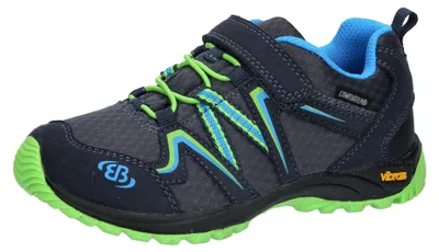 Produktbild von Brütting Rockwall Trekkingsschuhe, Marine/blau/Lemon, 38EU