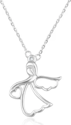 Immagine prodotto di Collana in argento con cherubino AGS1326/47