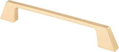 Produktbild von Möbelgriff BA 160mm, Küchengriff matt gold, Griff Stilo