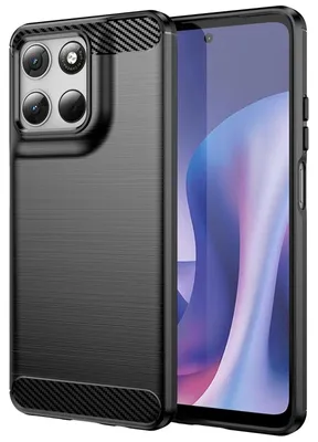 Immagine prodotto di Custodia in carbonio per Motorola Moto G57 / G57 Power - Custodia protettiva per cellulare - Custodia in TPU