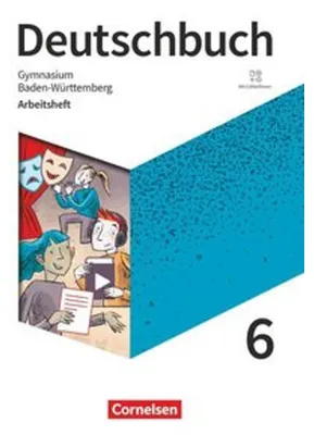Immagine prodotto di Deutschbuch Gymnasium 6. Schuljahr - Baden-Württemberg - Ausgabe 2025 - Arbeitsheft mit Lösungen und Erklärfilmen