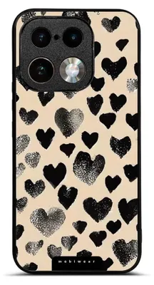 Produktbild von Handyhülle für Realme 16 Pro 5G, Mobiwear Glossy Case, Beige Liebe