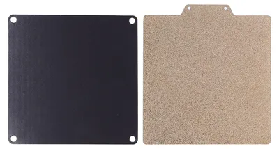 Image de Plaque de construction pour imprimante 3D, 120 x 120 mm, plateau magnétique en PEI double face pour les imprimantes Easy ThreeD K7 et K9