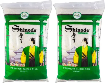 Produktbild von Doppelpack SUN CLAD Shinode Sushi Reis (2x 10kg) | Sushireis | Sushi Rice