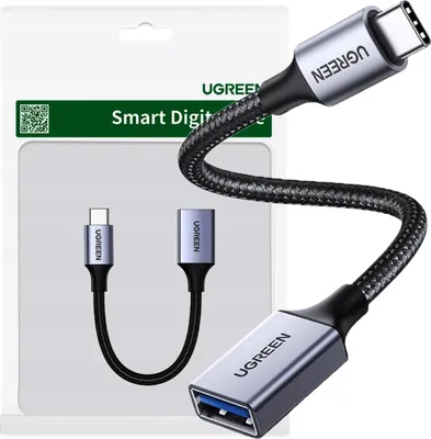 Immagine prodotto di Adattatore Otg Usb-C/Usb-A 3.0 Ugreen Us378 (nero)