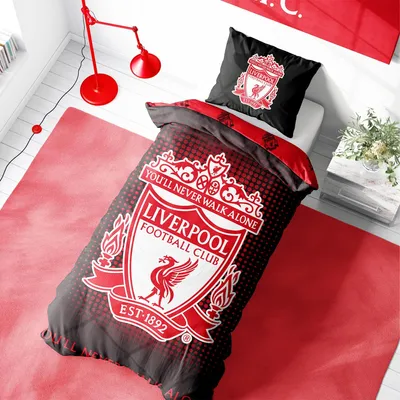 Obrázek produktu pro Liverpool FC - oboustranné ložní prádlo TC1017 (jednolůžko) (červená)