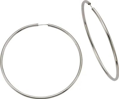 Produktbild von Damen Creolen 925 Sterling Silber 6,0cm