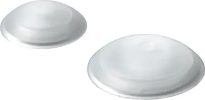 Produktbild von Hettich Wandpuffer-Set 11 x 40 und 15 x 60 mm transparent 6 Stück