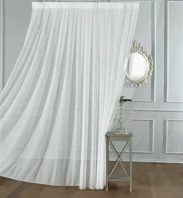 Produktbild von Gardinella Gardine SEDORA CREME 160 cm x 245 cm – Leichte, moderne Eleganz für jedes Zuhause