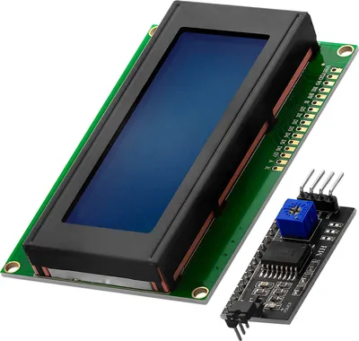 Produktbild von AZ-Delivery Displays HD44780 2004 LCD Display Bundle 4x20 Zeichen mit I2C Schnittstelle, 1x Bundle
