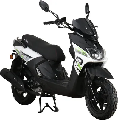 Produktbild von Motorroller Cross 2.0 125ccm 85km/h Euro 5+, weiß-grün GT Union