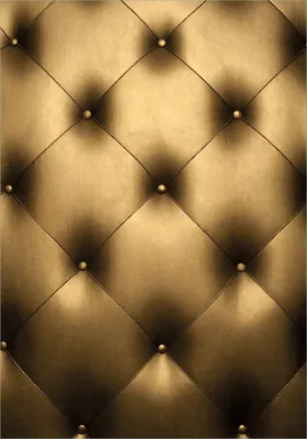 Produktbild von Wallario Poster - Goldene Ledertür, Kunstdruck Größe: 70 x 100 cm