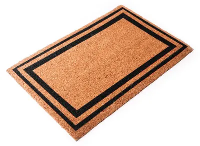 Produktbild von Linder Exclusiv Fußmatte aus Kokosfaser 45x75 cm Braun