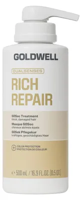 Image de Goldwell Dualsenses Rich Repair 60sec Treatement 500ml, Image générée par une IA