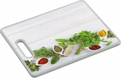 Obrázok produktu pre KESPER Doštička Na Krájanie A Servírovanie 38 X 30 X 12 cm Motív Zdravá Kuchyňa 30831