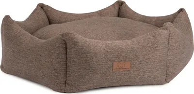 Obrázek produktu pro The Villa 75x38x20 cm, pelíšek pro psy s okrajem, pelíšek pro domácí mazlíčky, postel, podlahový pelíšek, polštář pro psy, pohovka pro psy, pelíšek pro kočky, koš pro psy, (vzor rybí kost)