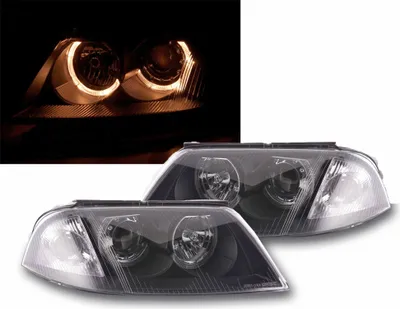 Produktbild von Angel Eyes Scheinwerfer für VW Passat 3BG B5 FL 09.2000-03.2005 schwarz
