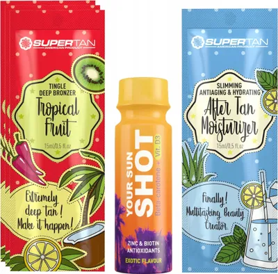 Obrázek produktu pro Supertan Tropical Fruit 3x 15ml Strong Tingle Bronzer +