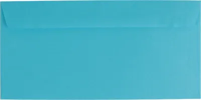 Produktbild von 25 farbige Briefumschläge / Din lang / Farbe: blau