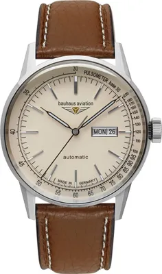 Produktbild von Bauhaus 2366-5 Herrenuhr Aviation Automatik 42mm 10ATM