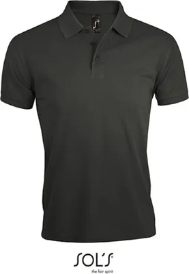 Produktbild von SOLs 00571 | MenŽs Polo Shirt Prime - Farbe: Dark Grey (Solid) - Größe: XL