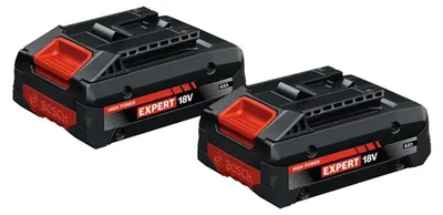 Imagen del producto de Pack de 2 baterías BOSCH EXBA 18V-40