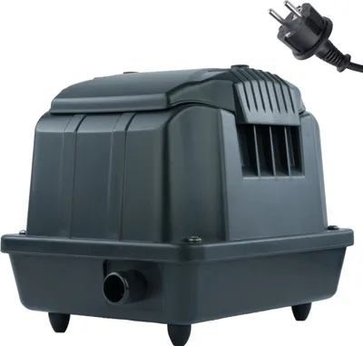 Produktbild von Teichbelüfter 1800 L/H stufenlos regulierbar | 25 Watt Sauerstoffpumpe für Teich | Membranpumpe 30 L/Min | Teichbelüftung | Luftpumpe Teich | Teichbelüftungspumpe