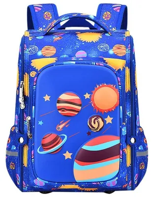 Produktbild von Kinderrucksack Jungen Mädchen Tagesrucksack Schultasche Wasserdicht Blau S