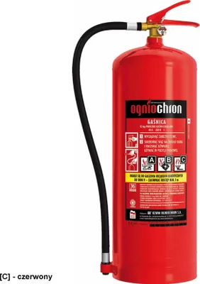 Zdjęcie produktu dla OGP-12XABC-E - Gaśnica proszkowa 12 kg