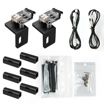 Image de Fin de course standard avec fonction de référence - Compatible avec les machines de gravure et de découpe S9/S10, pour les supports en aluminium à 45°, Facile à installer