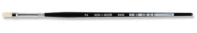 Produktbild von KOH Pinsel BRISTLE Borsten Schule flach Gr. 2