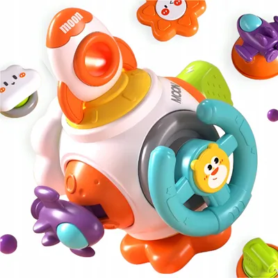 Zdjęcie produktu dla Kostka Sensoryczna Montessori Edukacyjna Ruchoma Kreatywna Interaktywna