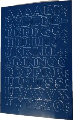 Immagine prodotto di Lettere e numeri autoadesivi