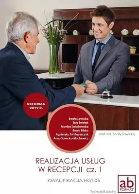 Productafbeelding van Realizacja usług w recepcji cz. 1 - podręcznik dla technika hotelarstwa