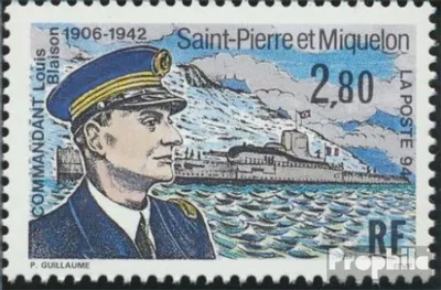 Produktbild von Briefmarken St. Pierre und Miquelon 1994 Mi 670 (kompl.Ausg.) postfrisch Louis Blaison