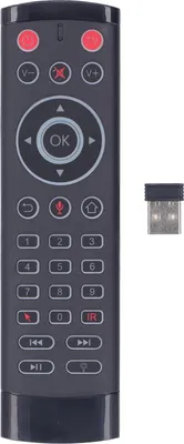 Immagine prodotto di TV 2.4G Smart Remote con connessione USB, supporta l'apprendimento a infrarossi a 2,4 GHz RF per computer set-top box